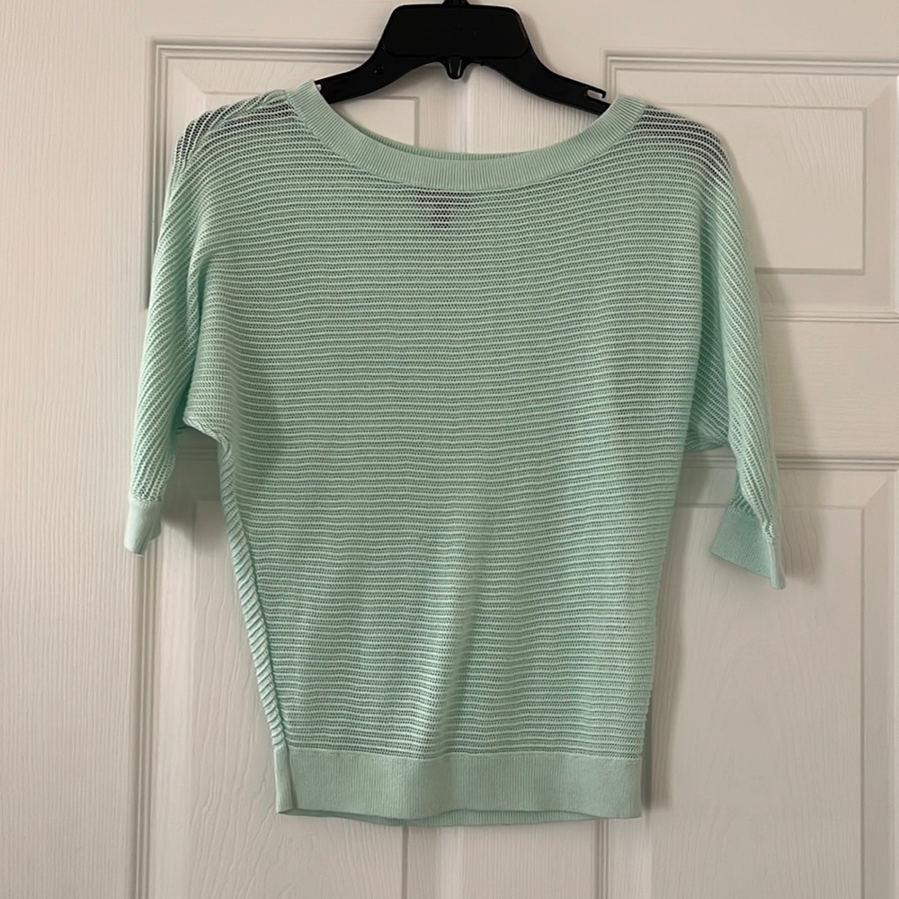 Express mint green top